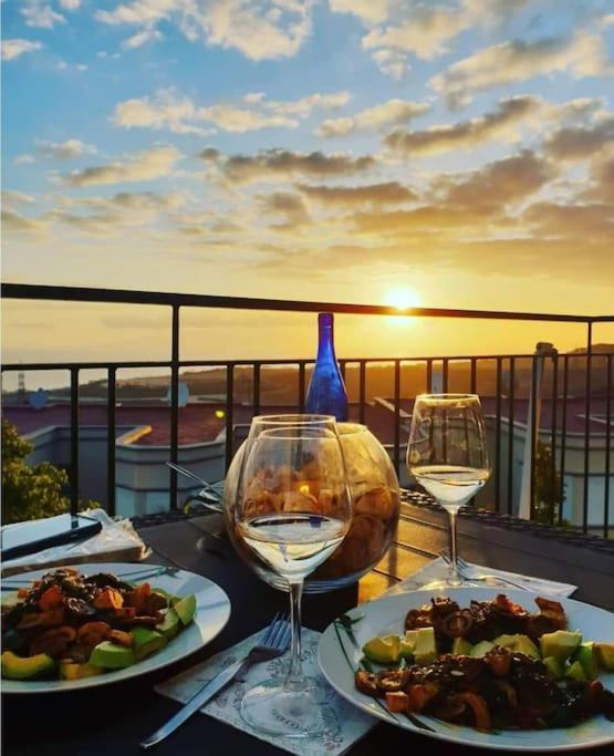 Private Pool 'Villa Vibe Tenerife' Sunset & Ocean View Chayofa Εξωτερικό φωτογραφία